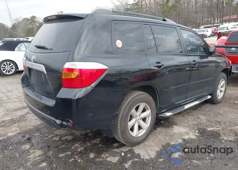 2010 Toyota Highlander Base V6 z USA, uszkodzony, nr VIN 5TDZK3EH1AS017955